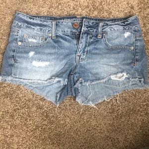 American Eagle cut off shorts